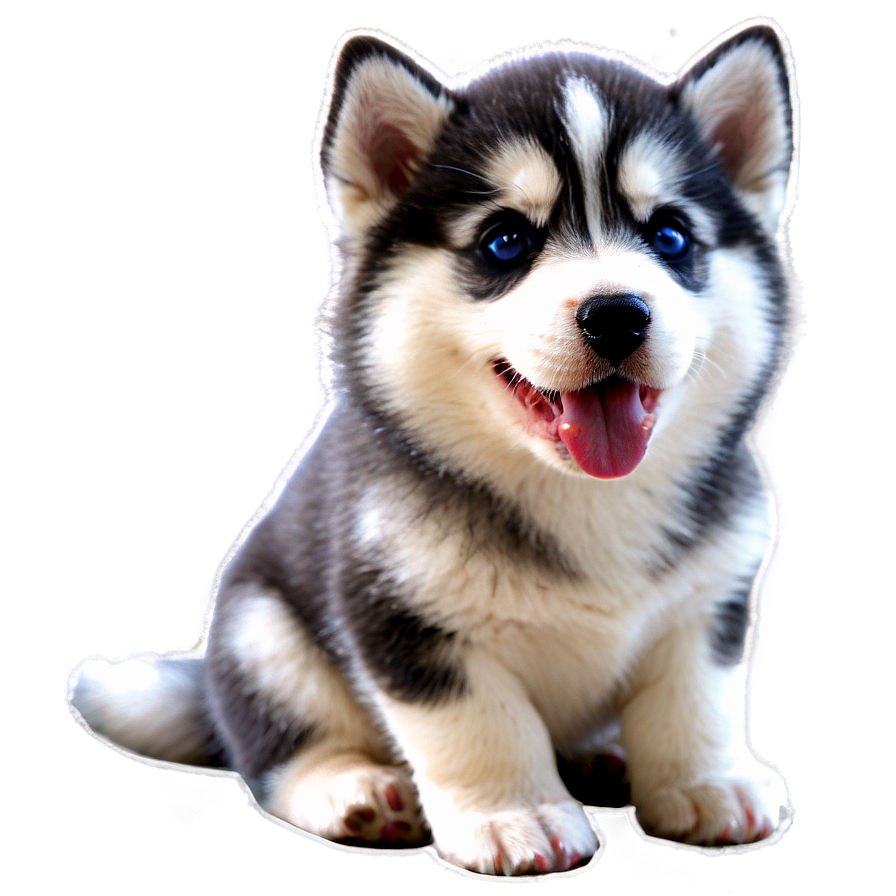 Cute Husky Puppy Png 87 PNG Image