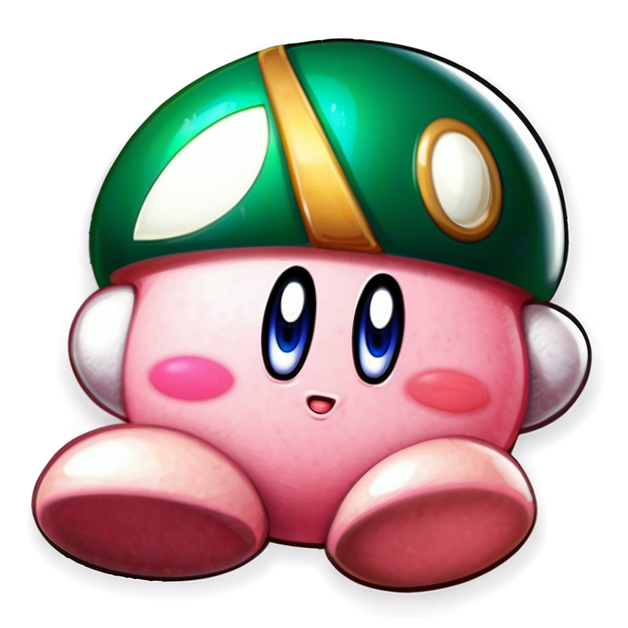 Cute Kirby Artwork Png Juw PNG Image