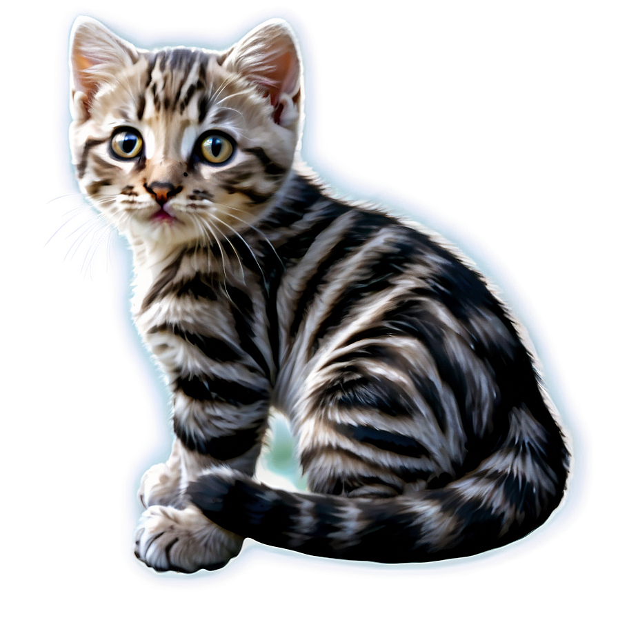 Cute Kitten Clipart Png Cko95 PNG Image