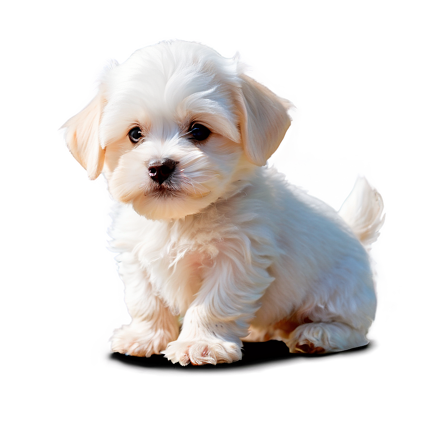 Cute Maltese Puppy Png 06282024 PNG Image