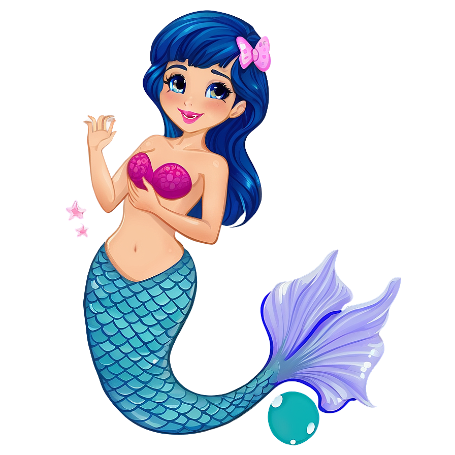 Cute Mermaid Png 05032024 PNG Image