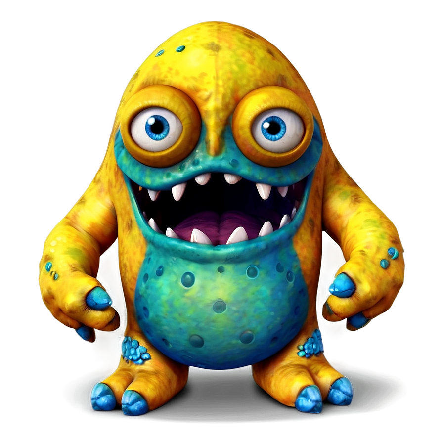 Cute Monster Character Png 05232024 PNG Image