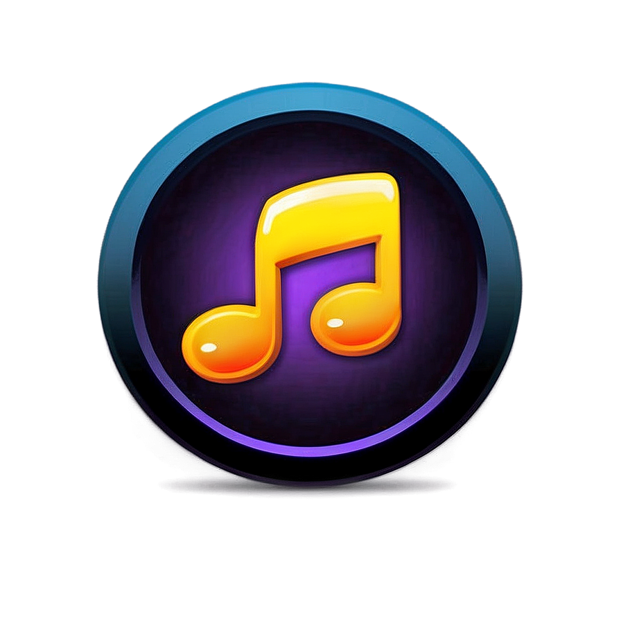 Cute Music Icon Png Fuw44 PNG Image