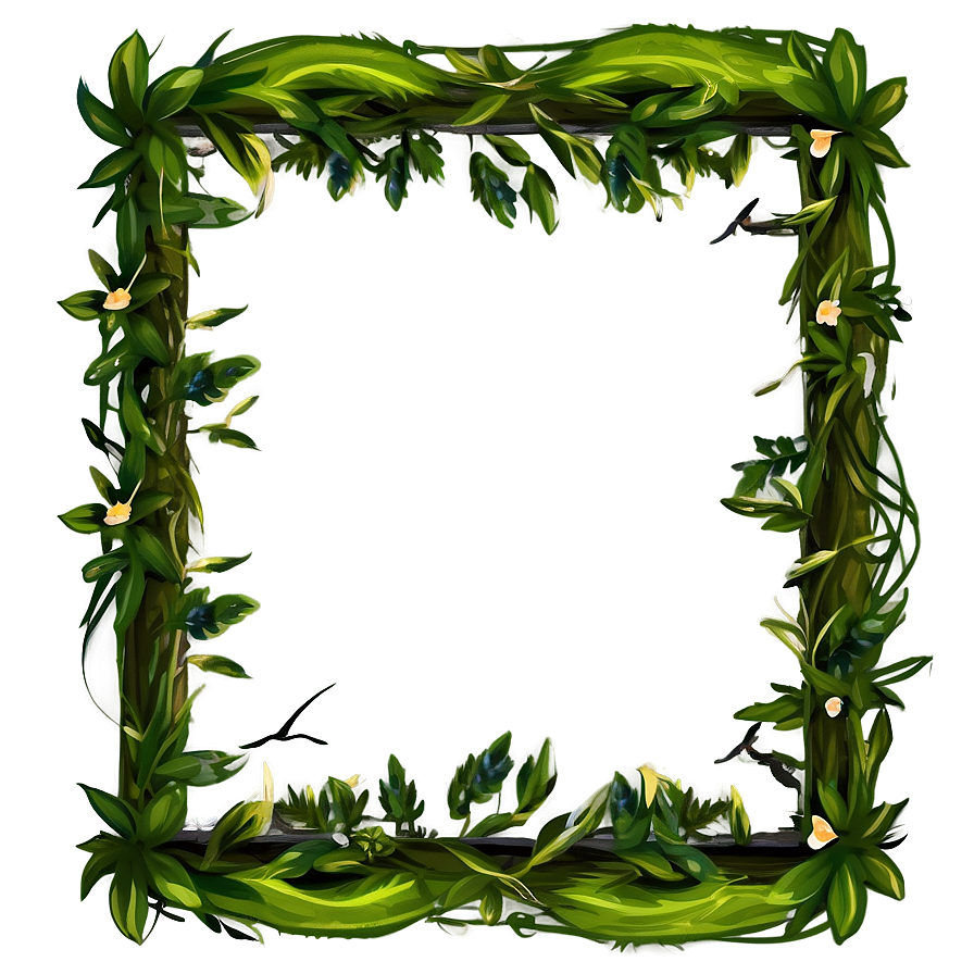 Cute Nature Border Png Mlu71 PNG Image