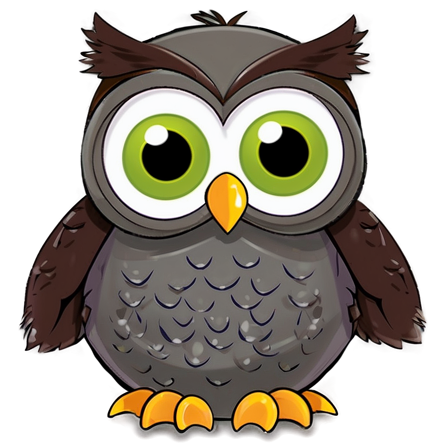 Cute Owl Cartoon Png Jrx78 PNG Image