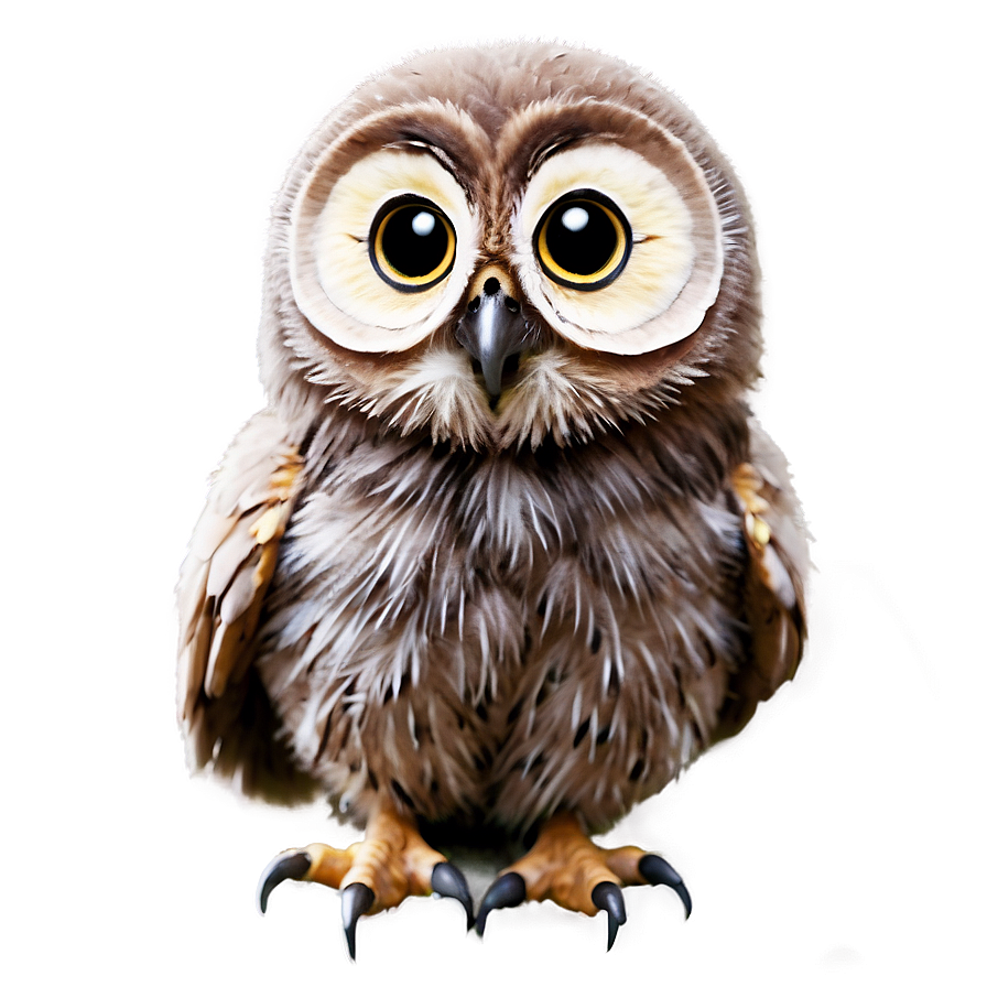 Cute Owl Chick Png Hrn92 PNG Image