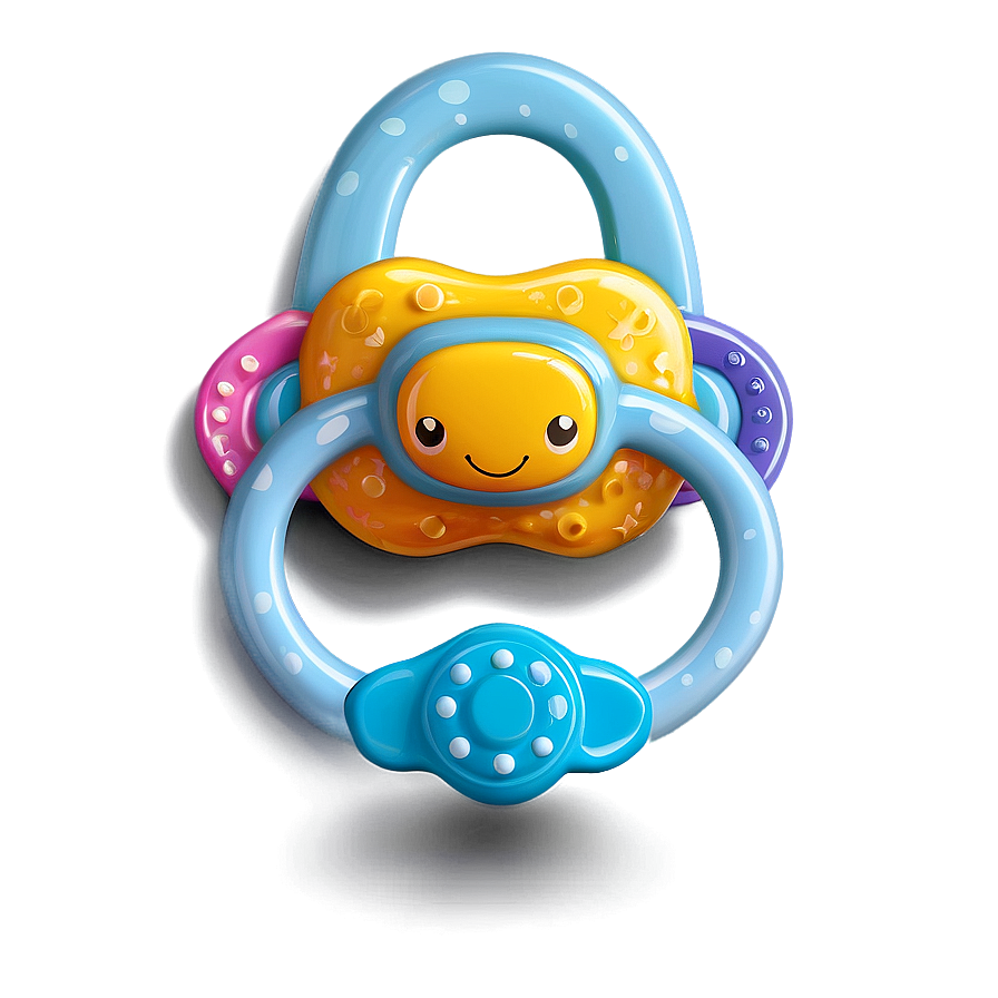 Cute Pacifier Design Png 3 PNG Image