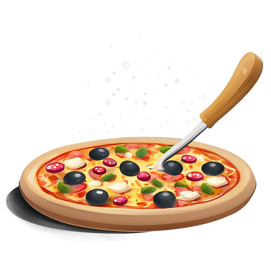 Cute Pizza Vector Design Png Lgj10 PNG Image