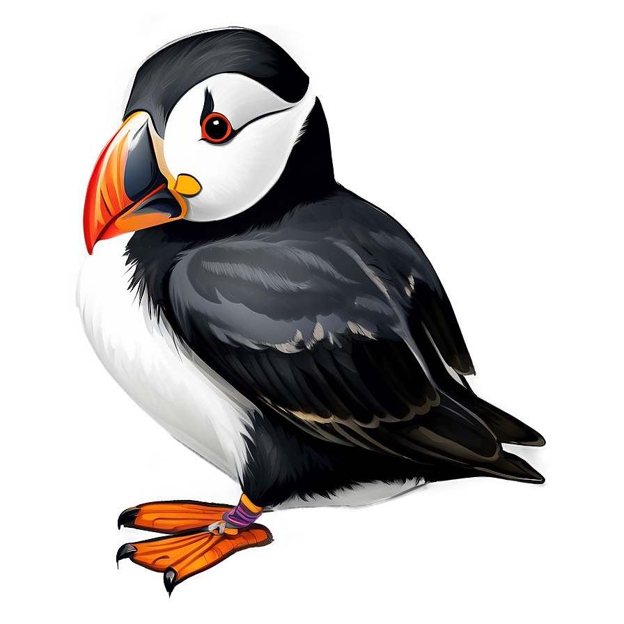 Cute Puffin Character Png 82 PNG Image