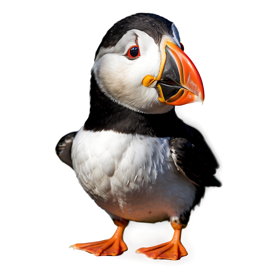 Cute Puffin Character Png Mxq88 PNG Image