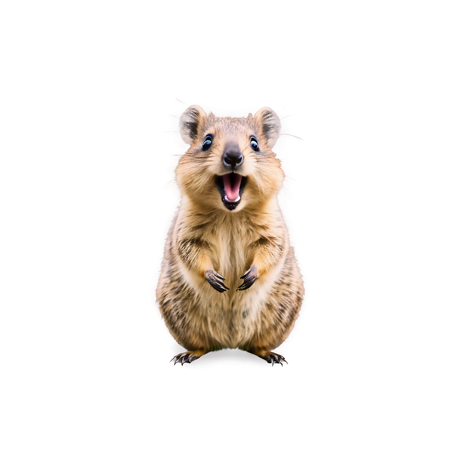 Cute Quokka Smile Png 06242024 PNG Image