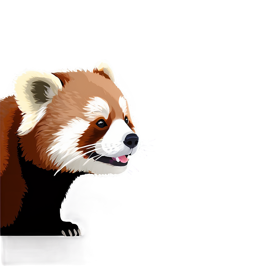 Cute Red Panda Png Vnm PNG Image