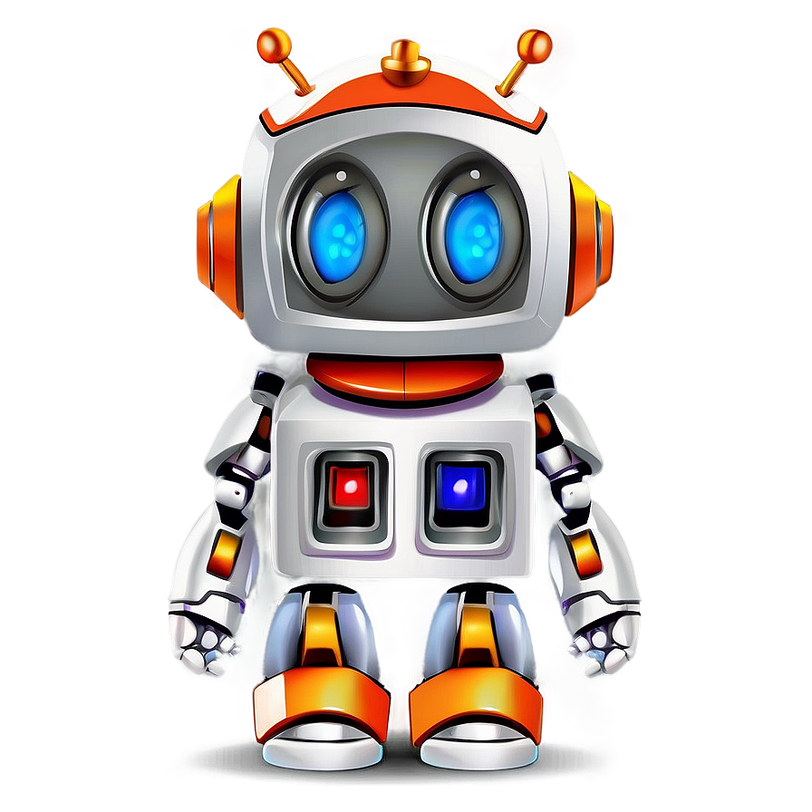 Cute Robot Mascot Png 92 PNG Image