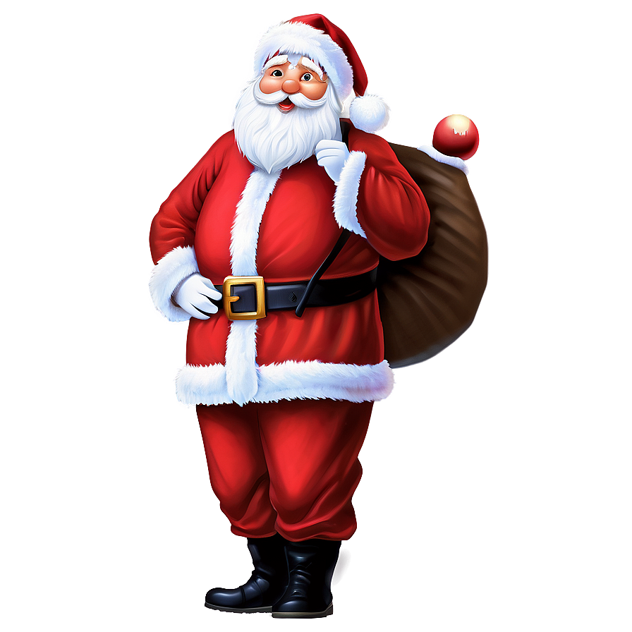 Cute Santa Claus Png Opf PNG Image