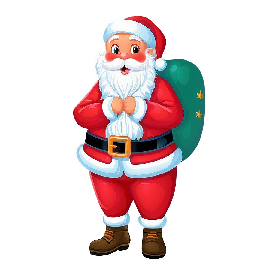 Cute Santa Clipart Png Fdy34 PNG Image