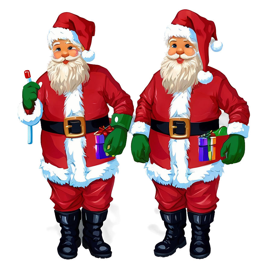 Cute Santa Png Wdc PNG Image