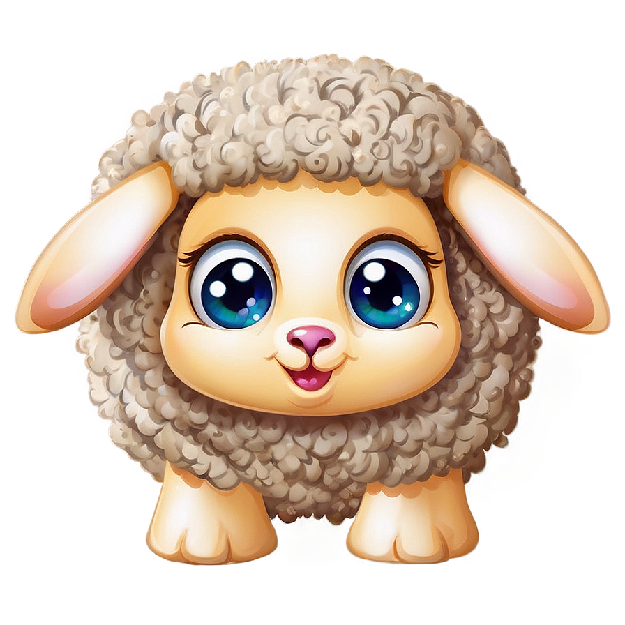 Cute Sheep Png 05232024 PNG Image