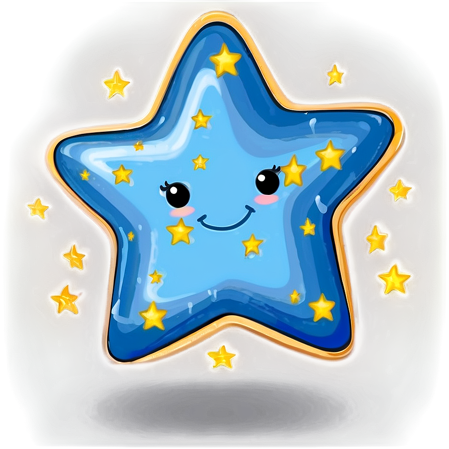 Cute Star A PNG Image