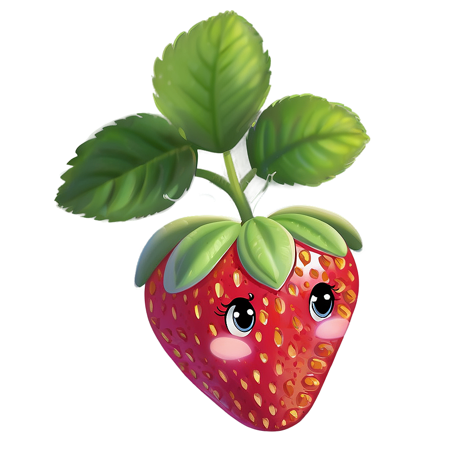 Cute Strawberry Adventure Png 46 PNG Image