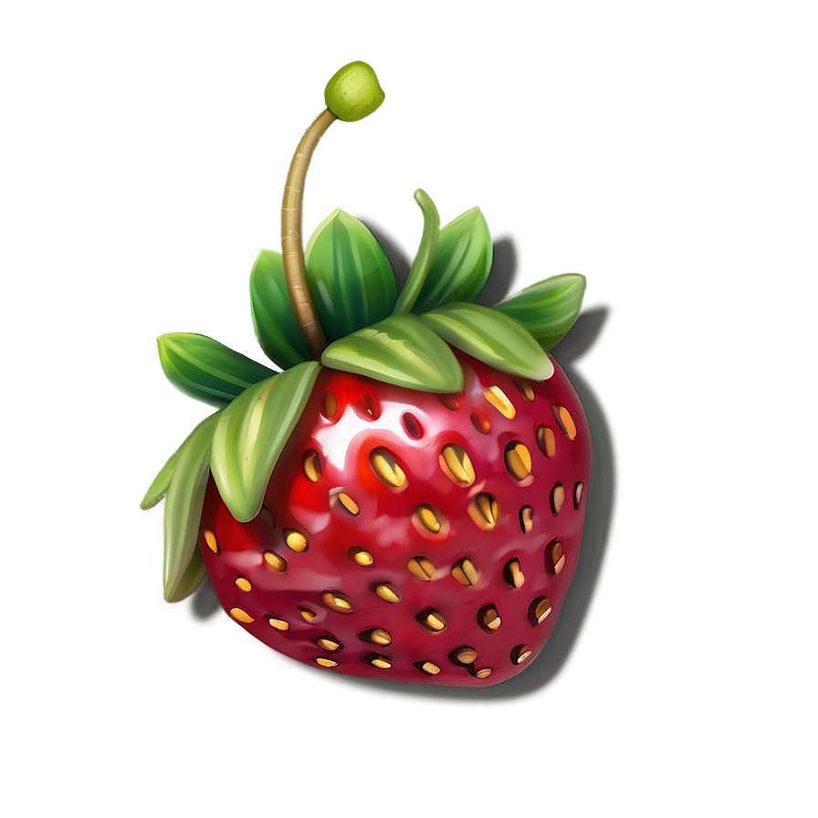 Cute Strawberry Png Thp13 PNG Image