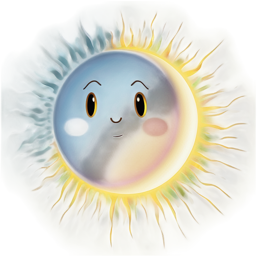 Cute Sun Png Awk PNG Image