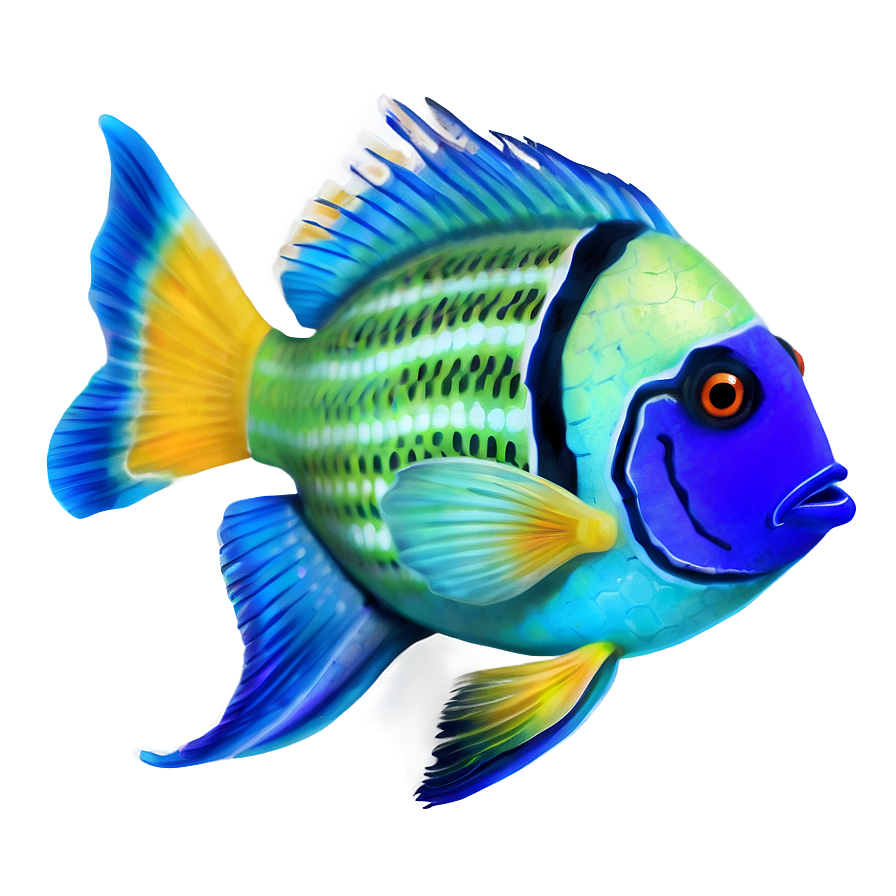 Cute Tropical Fish Png Vra PNG Image