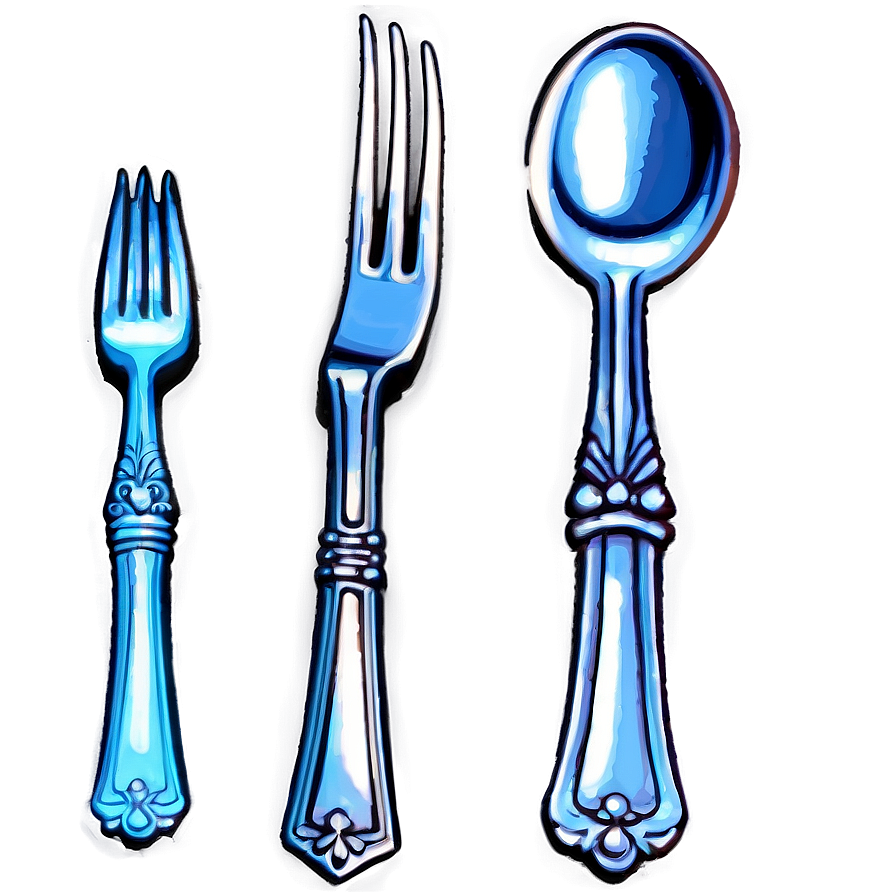 Cutlery Set Png Fws PNG Image