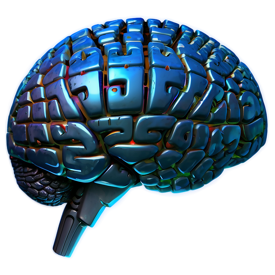 Cyber Brain Png 04292024 PNG Image