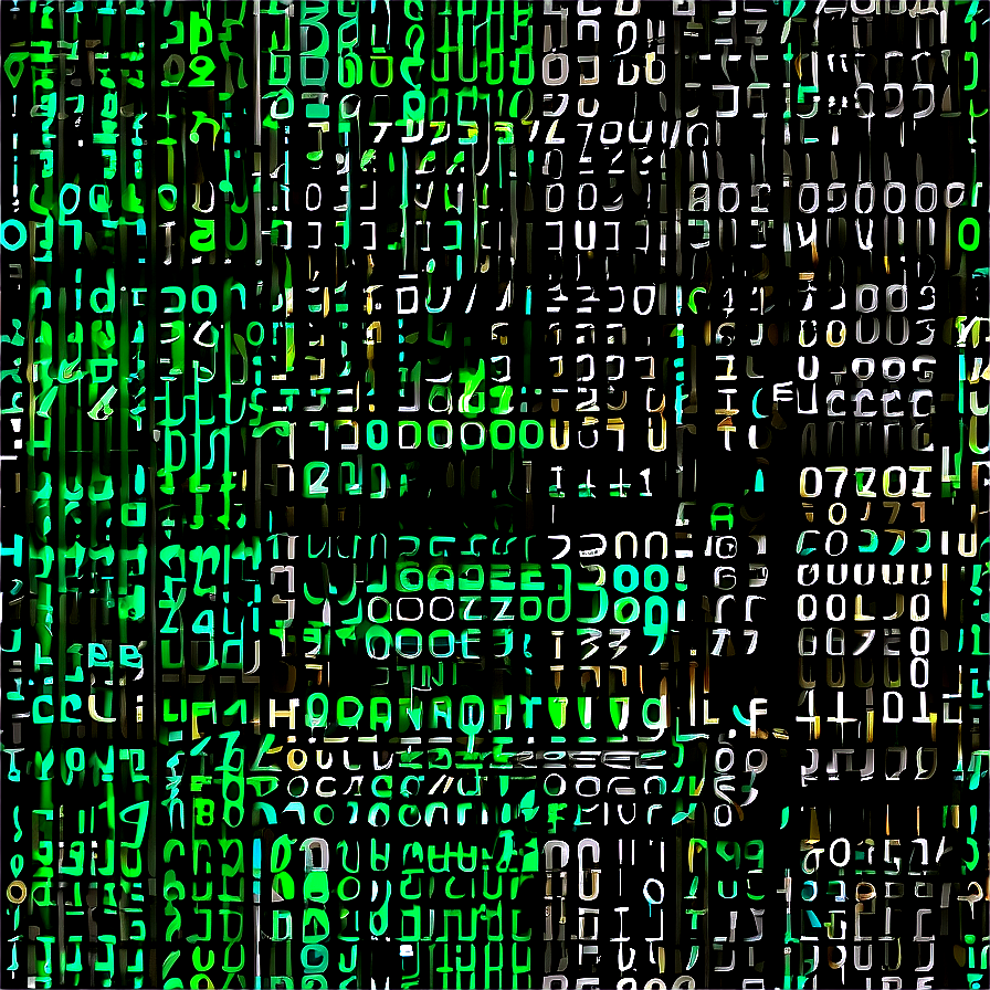 Cyber Matrix Code Texture Png 53 PNG Image