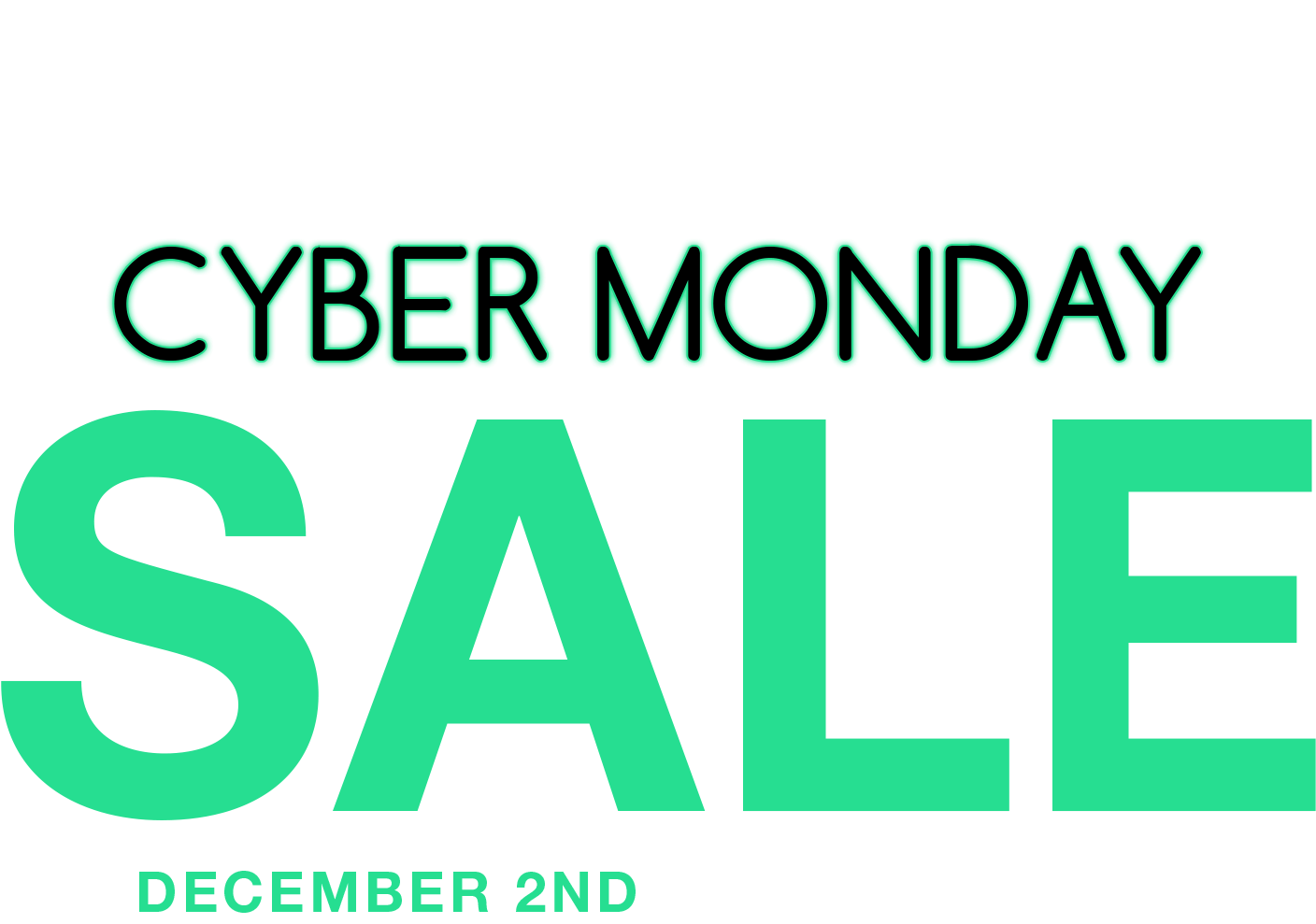 Cyber Monday Sale Advertisement PNG Image