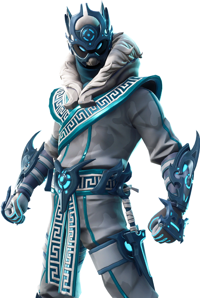 Cyber Ninja Character Cosmetic PNG Image