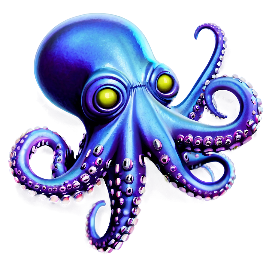 Cyber Octopus Png 05062024 PNG Image