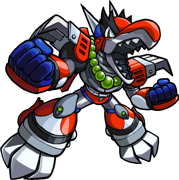 Cybernetic Dinosaur Warrior PNG Image