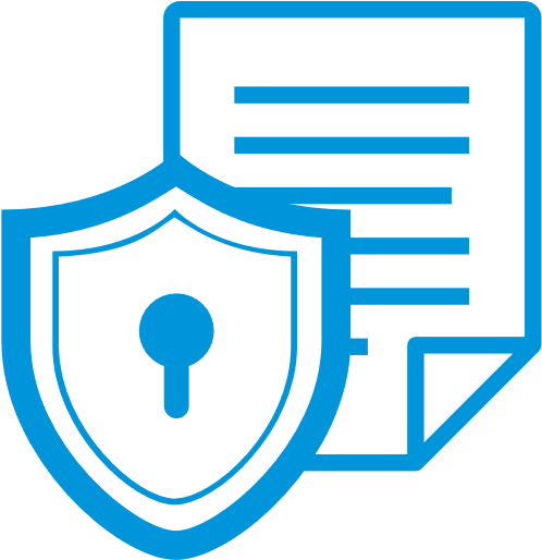 Cybersecurity Icon Shieldand Padlock PNG Image