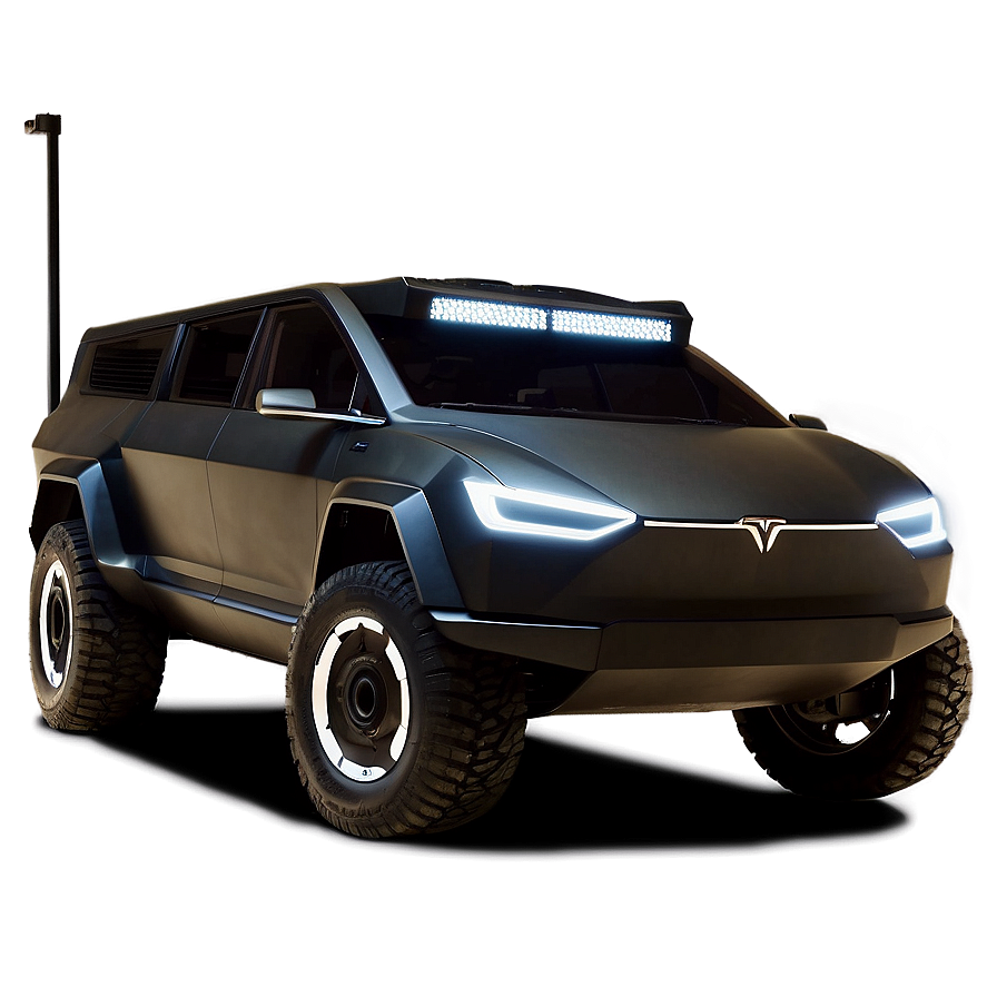 Cybertruck Tesla Silhouette Png 06122024 PNG Image