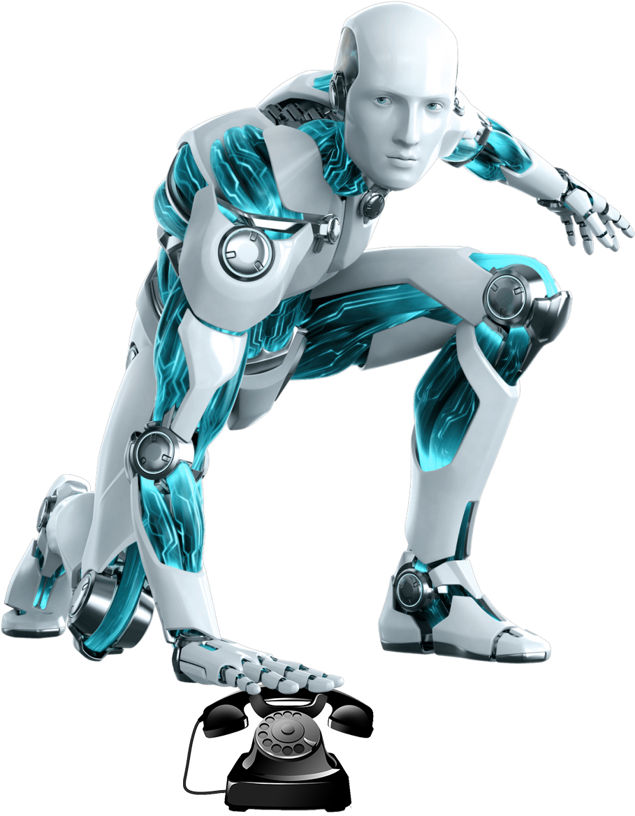 Cyborg Ready For Action.png PNG Image