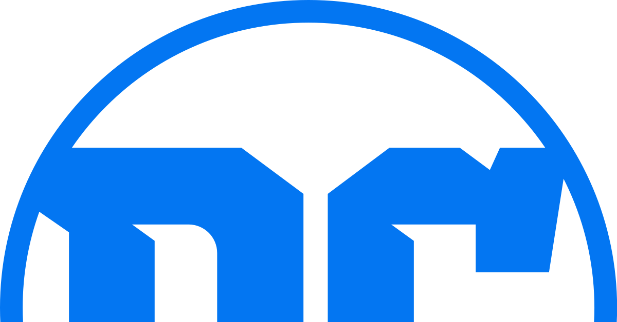 D C Comics Logo Blue Background PNG Image