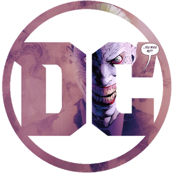 D C Logo Joker Overlay PNG Image