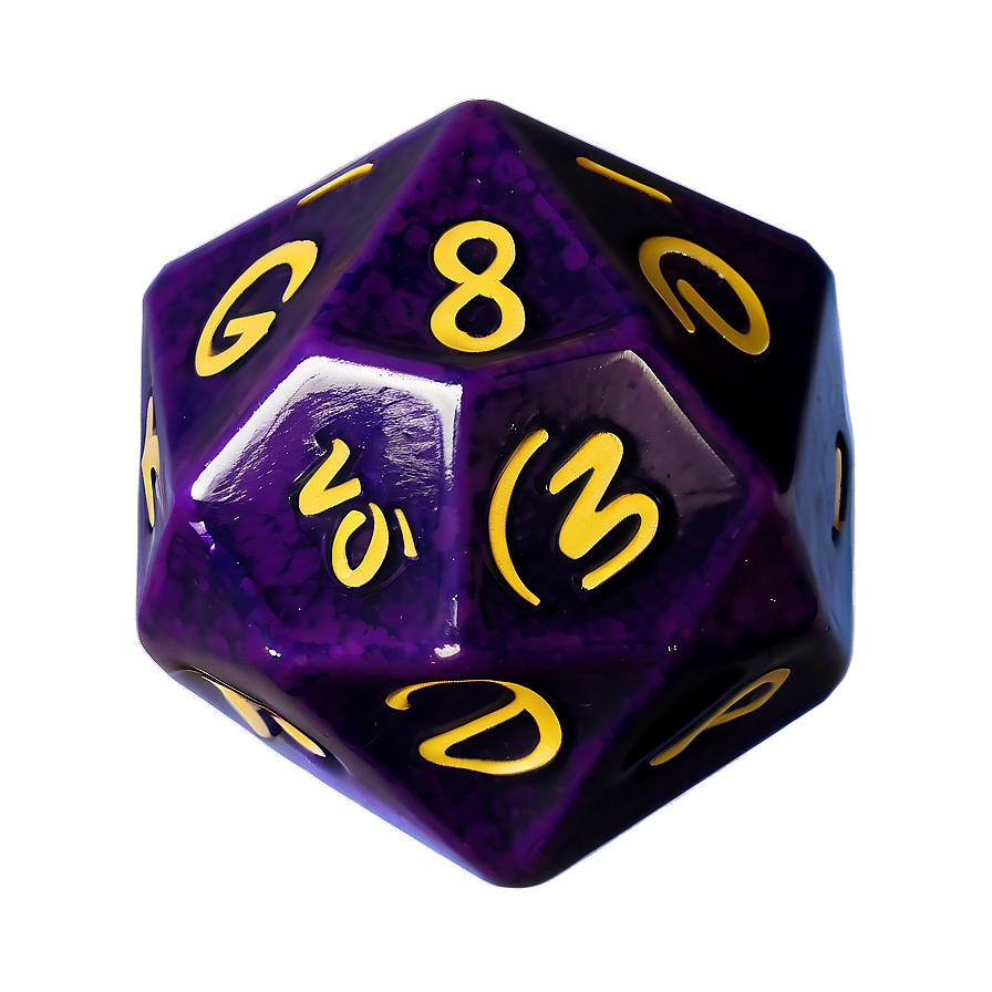 D20 Rpg Dice Png Bch PNG Image