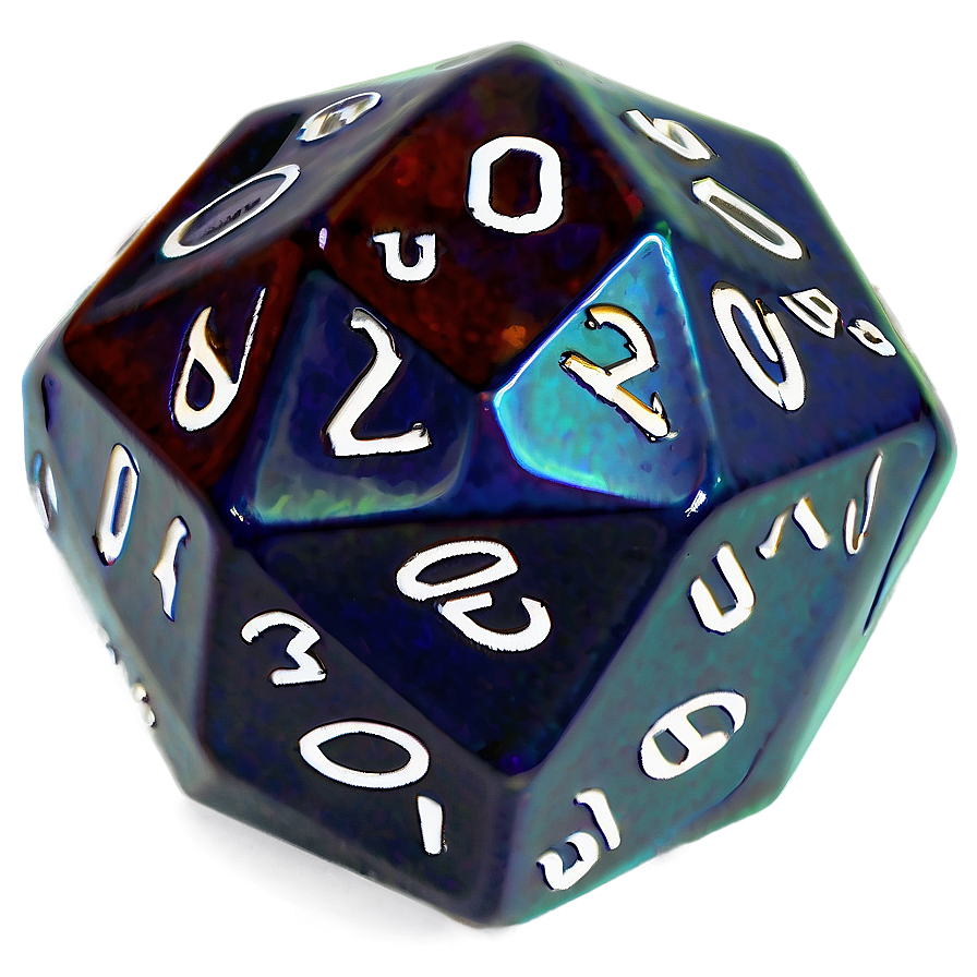 D20 Vector Png 05252024 PNG Image