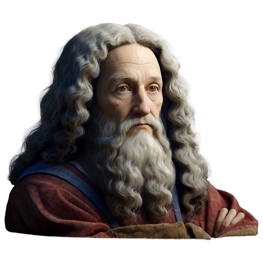 Da Vinci Renaissance Genius Png Nrf97 PNG Image