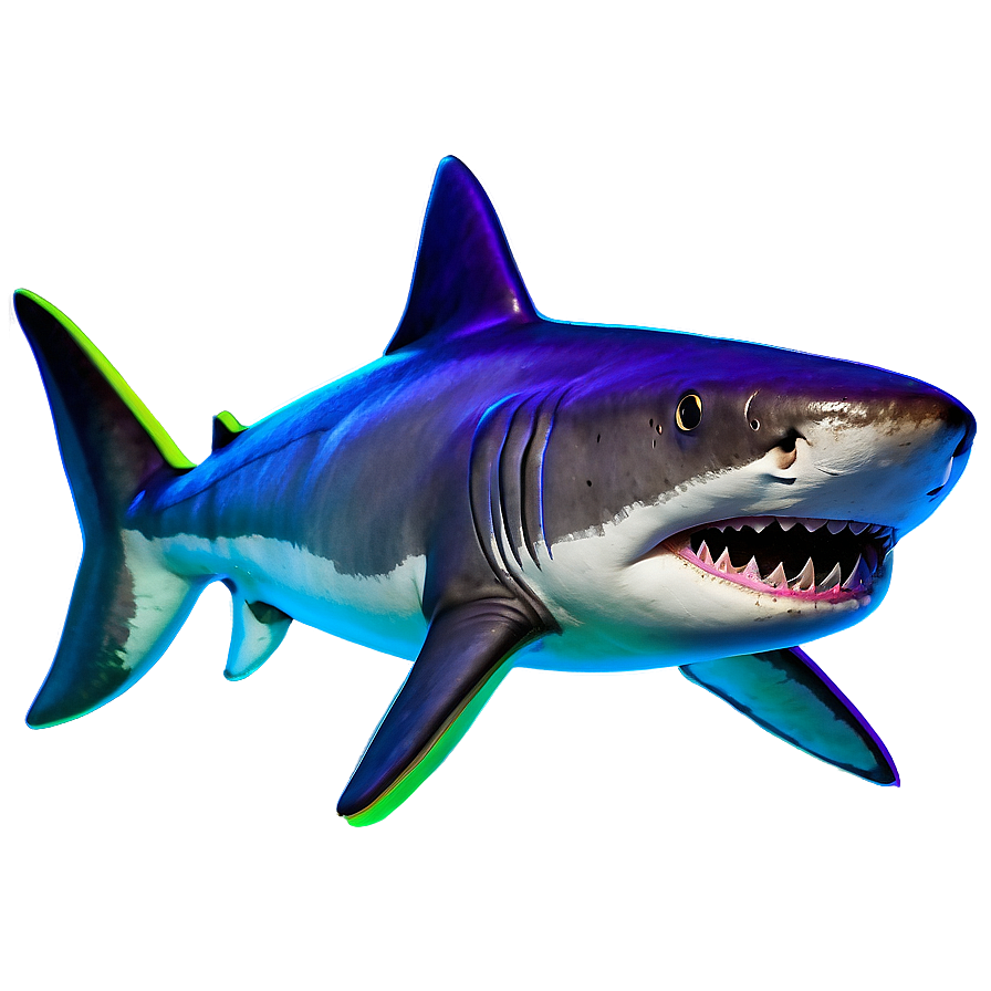 Daddy Shark Vibrant Png Hbx PNG Image