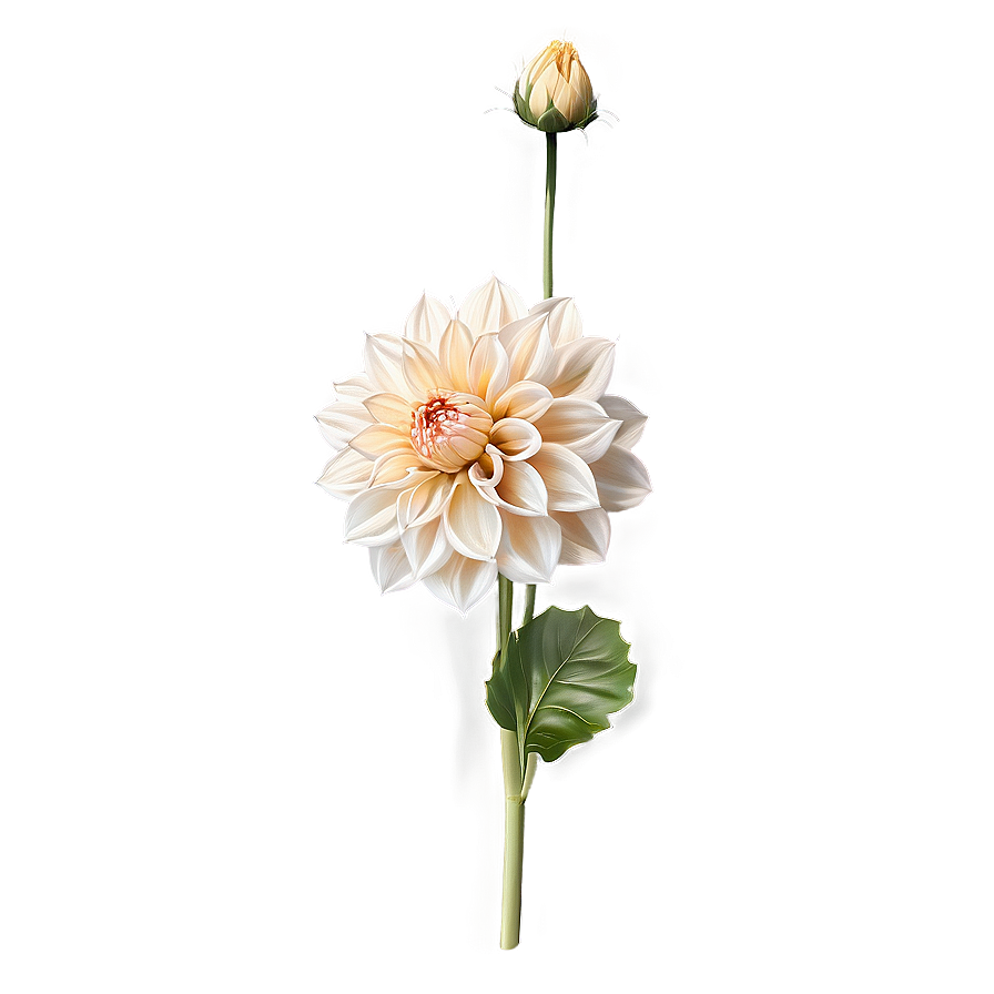 Dahlia Flower Sketch Png Yli PNG Image