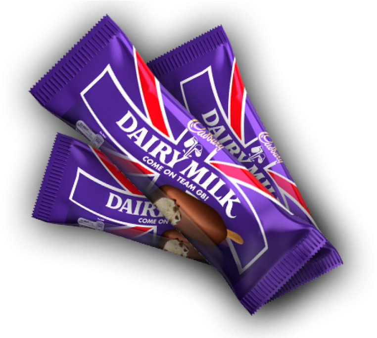 Dairy Milk Chocolate Bars Patriotic Packaging PNG Image