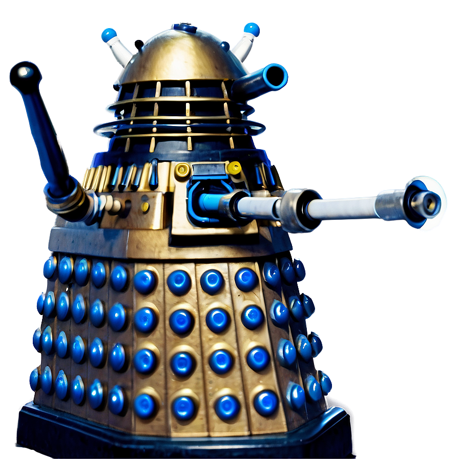 Dalek In Action Png Uvt23 PNG Image