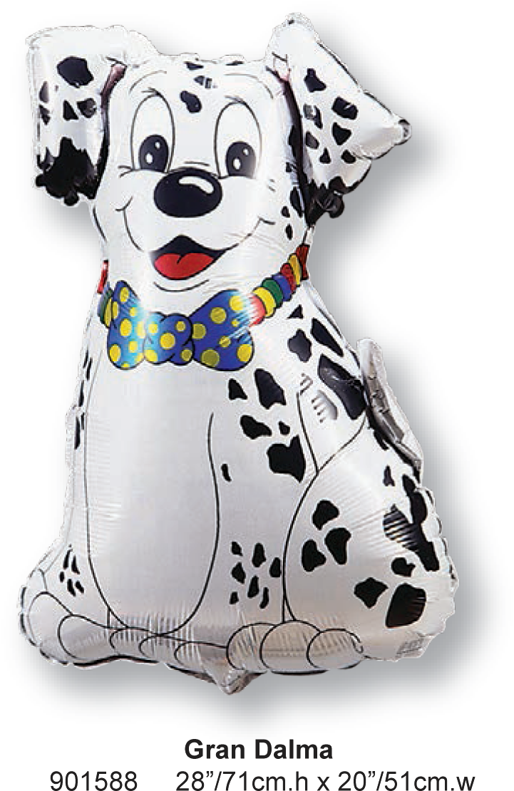 Dalmatian Balloon Toy PNG Image