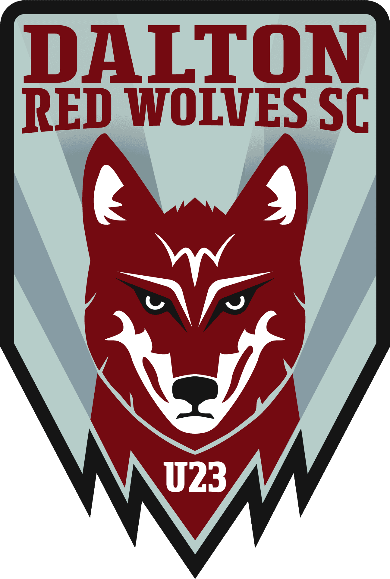 Dalton Red Wolves S C Logo PNG Image