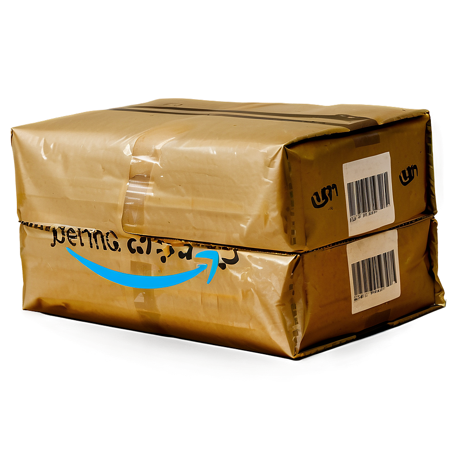 Damaged Amazon Package Png Jdi PNG Image