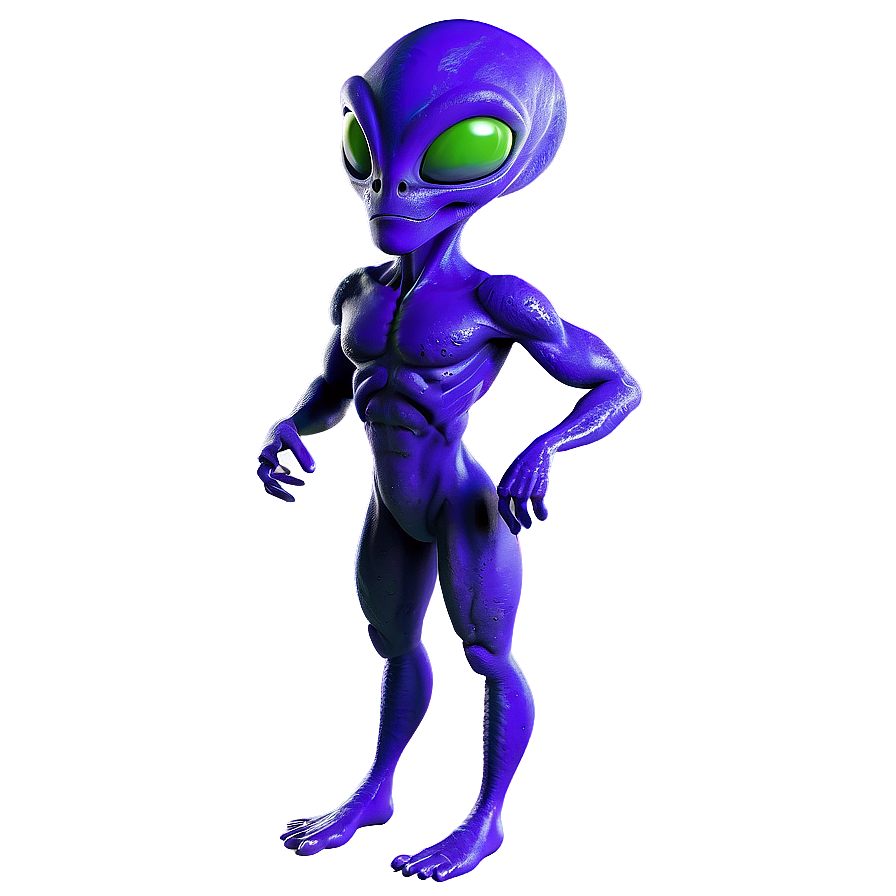 Dancing Cartoon Alien Png Oqk PNG Image