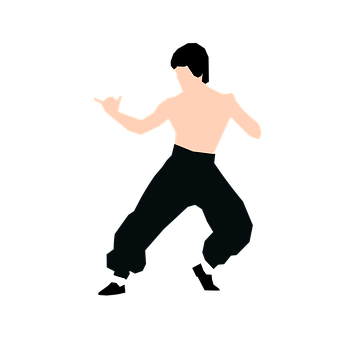 Dancing Man Silhouette PNG Image